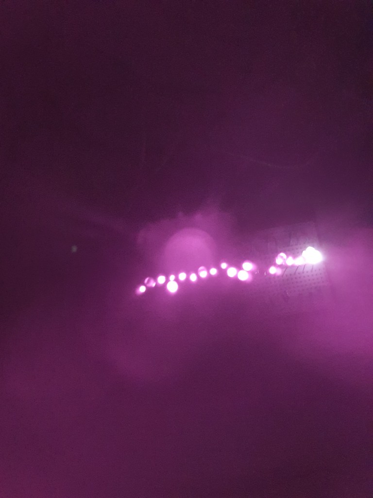 When surrounding is dark(night)